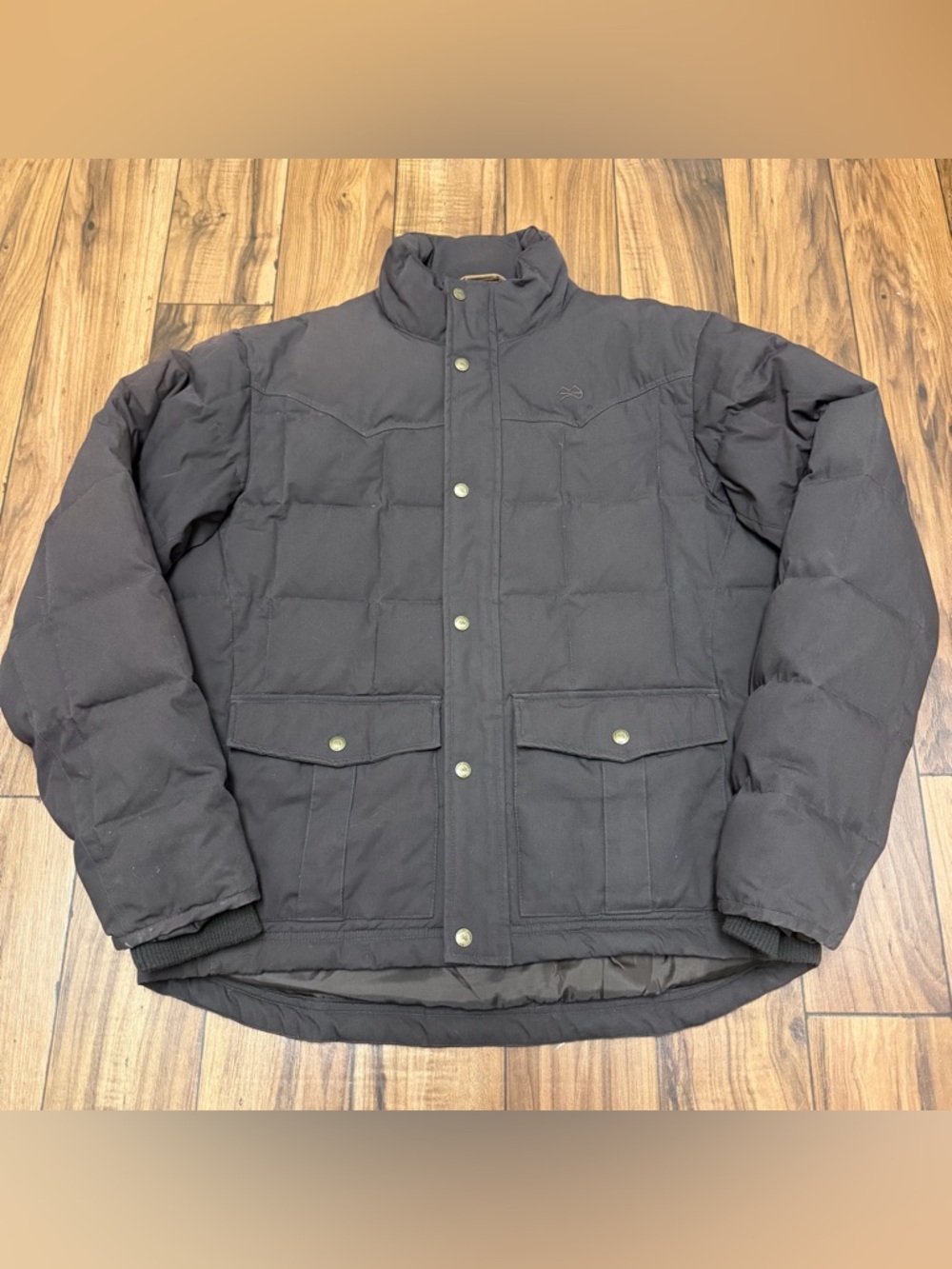 Miller Ranch By Cinch Down Puffer Jacket Western Mens Medium DWJ2008003